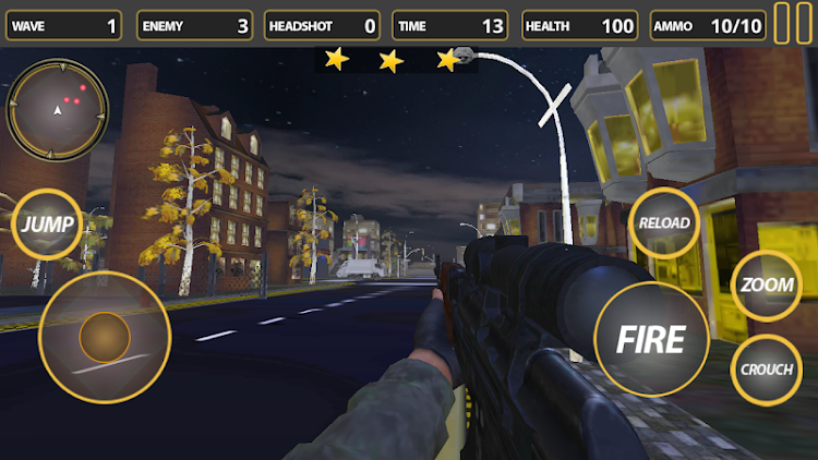 #4. Elite City Sniper: FPS Game (Android) By: NanoHead Games