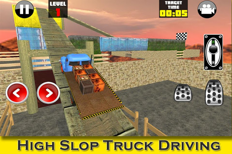 #2. Trucker Hero - 3D Game (Android) By: MaxPlay Apps