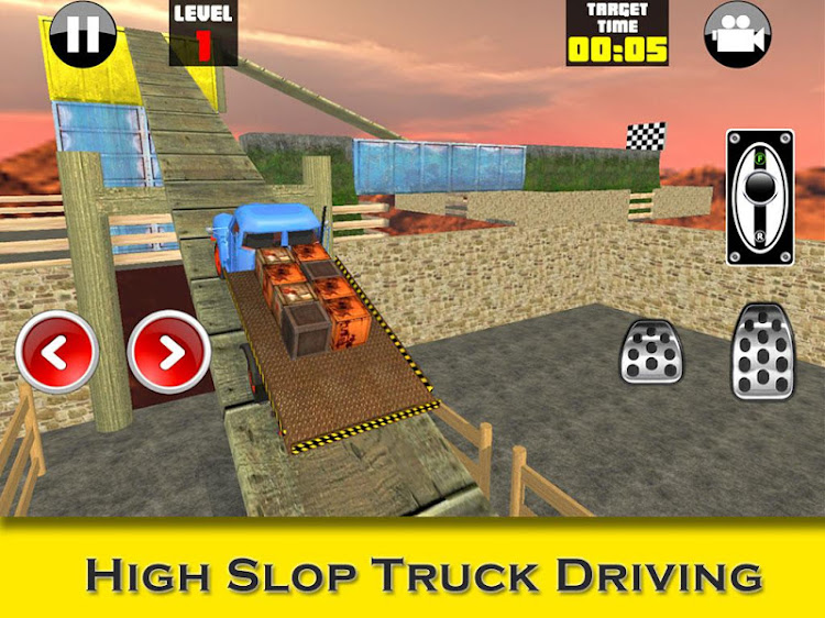 #7. Trucker Hero - 3D Game (Android) By: MaxPlay Apps