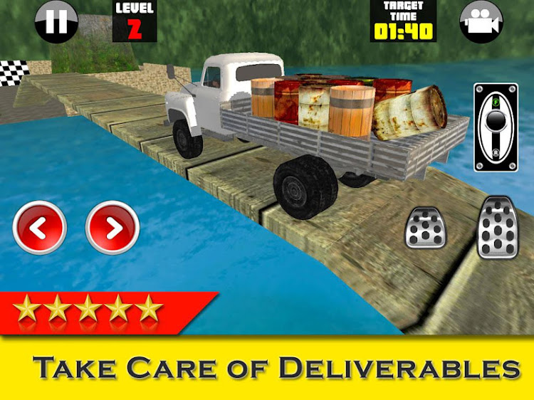 #8. Trucker Hero - 3D Game (Android) By: MaxPlay Apps