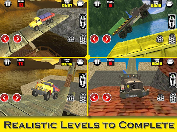 #9. Trucker Hero - 3D Game (Android) By: MaxPlay Apps