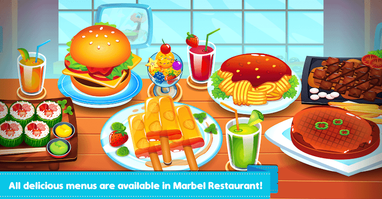 #3. Marbel Restaurant - Kids Games (Android) By: Educa Studio