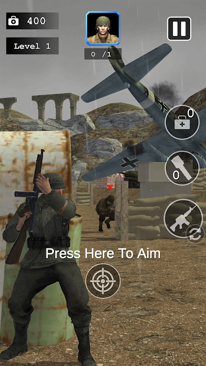 #6. Army Commando WW2 Survival (Android) By: Royal Game Terminal