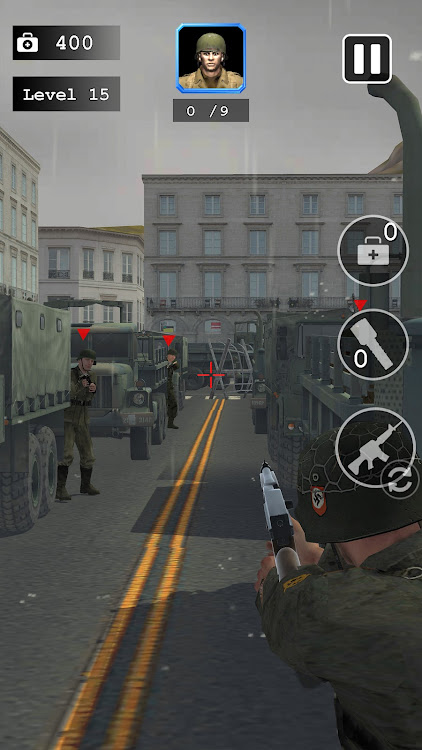 #9. Army Commando WW2 Survival (Android) By: Royal Game Terminal