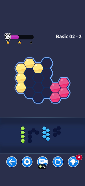 #3. Hexa Block puzzle match game (Android) By: NIRMITA ENTERTAINMENT