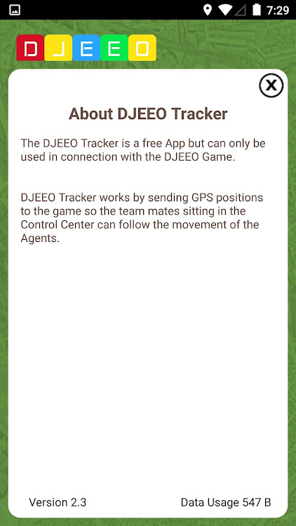 #3. DJEEO Tracker (Android) By: DJEEO