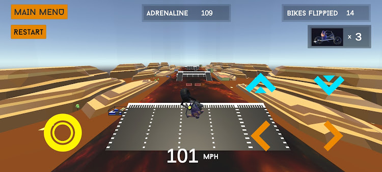 #2. Flippy Bikes Motorcycle x BMX (Android) By: CoopCulture Games