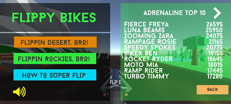 #5. Flippy Bikes Motorcycle x BMX (Android) By: CoopCulture Games