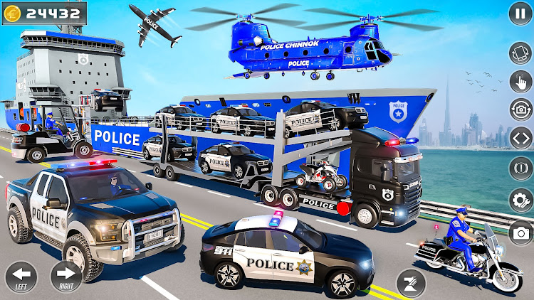 #3. Police Car Games Police Games (Android) By: Newrey Games