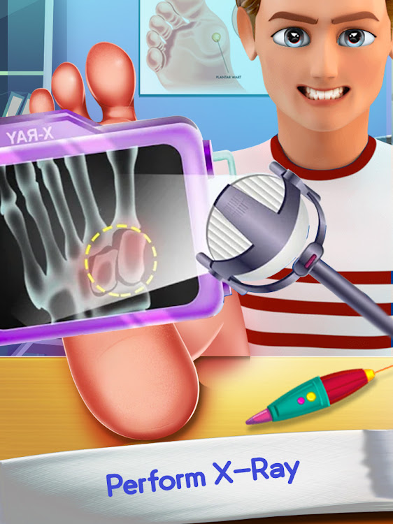 #10. Foot Doctor ASMR Offline Games (Android) By: Taprix