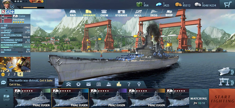 #4. King of Warship: 10v10 (Android) By: FUNPLAY Games