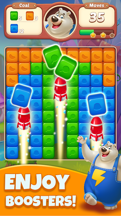 #3. Cube Blast: Match 3 Puzzle (Android) By: gameone