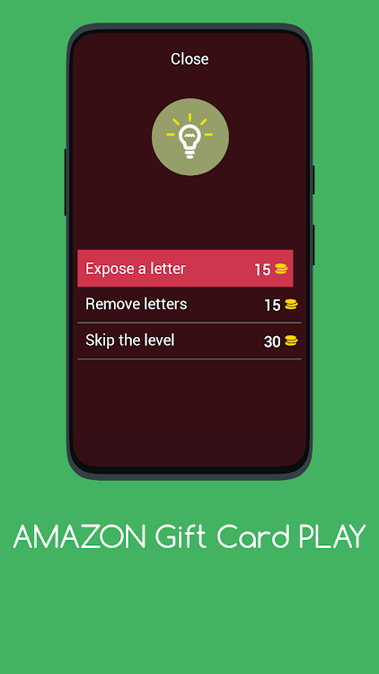 #6. AMAZON Gift Card PLAY (Android) By: venomtraders