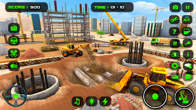 #3. City Construction: Sand Games (Android) By: MobilMinds Apps