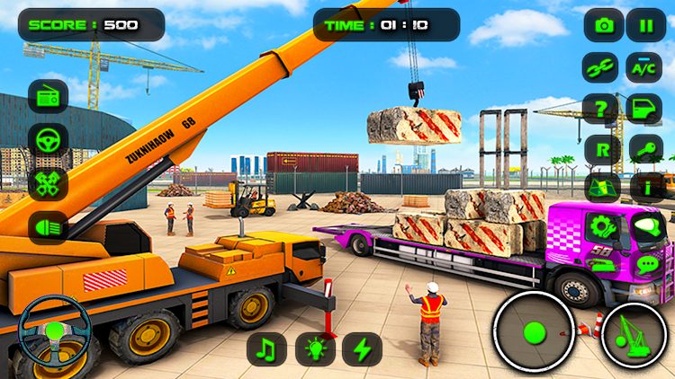 #4. City Construction: Sand Games (Android) By: MobilMinds Apps