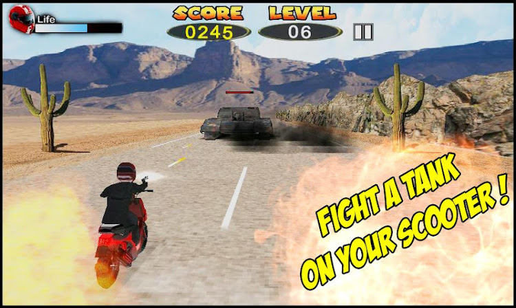 #5. Scooter VS Mafia (Android) By: Darie Productions