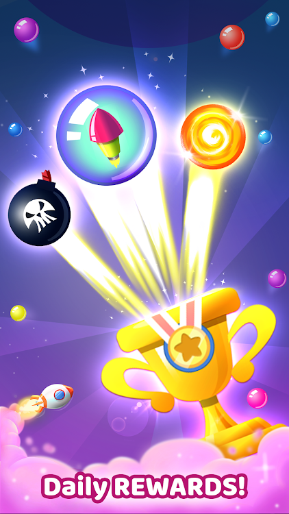 #4. Bubble Shooter Space: Pop Game (Android) By: Bubble Shooter @ MadOverGames