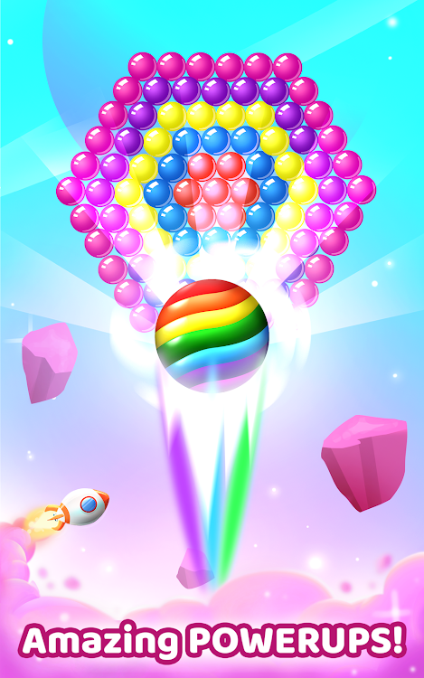 #7. Bubble Shooter Space: Pop Game (Android) By: Bubble Shooter @ MadOverGames