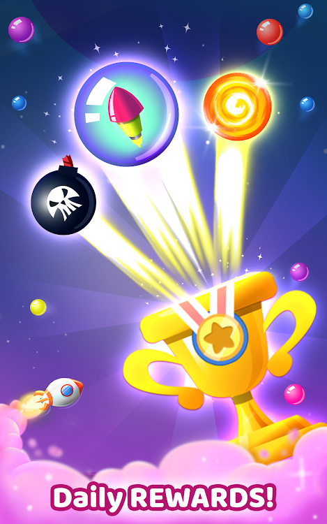 #9. Bubble Shooter Space: Pop Game (Android) By: Bubble Shooter @ MadOverGames