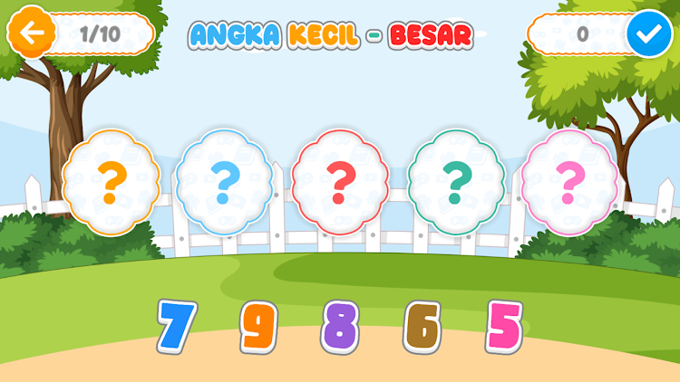 #6. Belajar Angka (Android) By: Qreatif