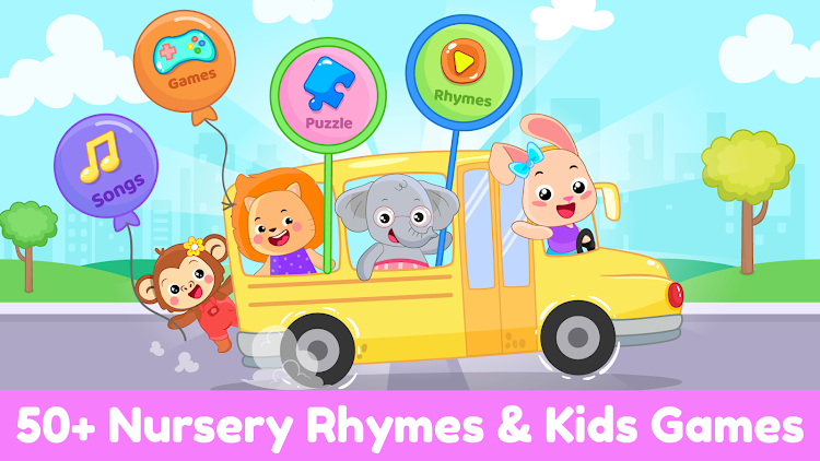 #8. Nursery Rhymes Songs for Kids (Android) By: GunjanApps Studios