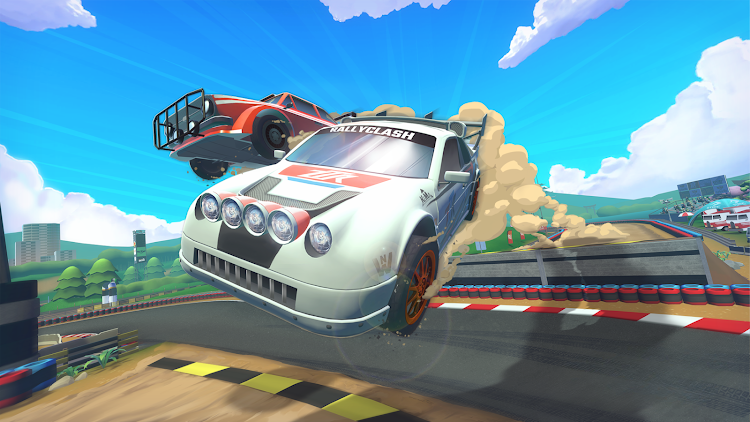 #2. Rally Clash - Car Racing Game (Android) By: Turborilla