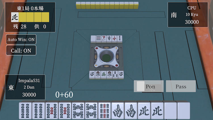 #4. NIMA - Mahjong Duels Online - (Android) By: noprops