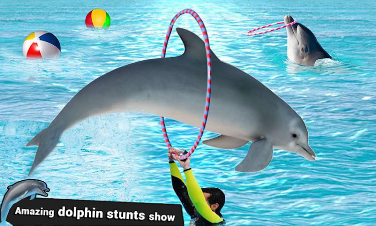 #2. Dolphin Water Stunts Show (Android) By: MobilMinds Apps