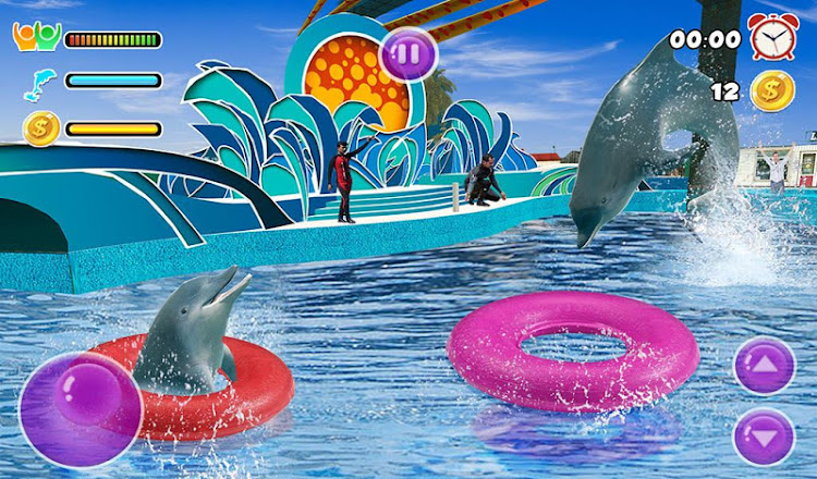 #6. Dolphin Water Stunts Show (Android) By: MobilMinds Apps