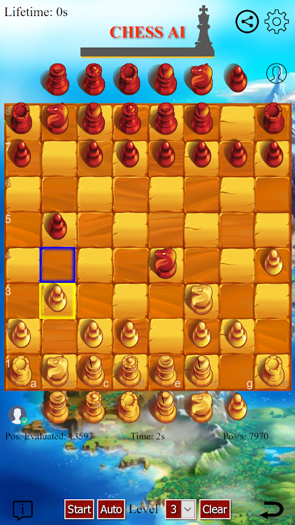 #2. Chess Kingdom in 3D graphics (Android) By: GTSStar .co