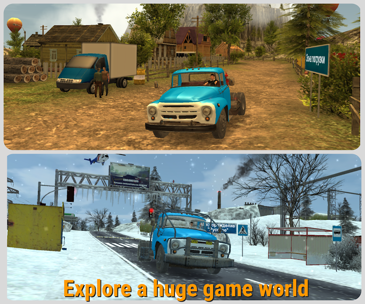 #2. Russian Car Driver ZIL 130 (Android) By: ABGames89