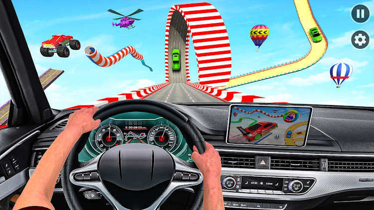 #5. Mega Ramps Stunt Car Games 3D (Android) By: Game Pace