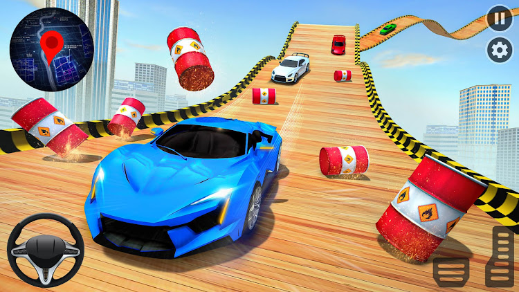 #8. Mega Ramps Stunt Car Games 3D (Android) By: Game Pace