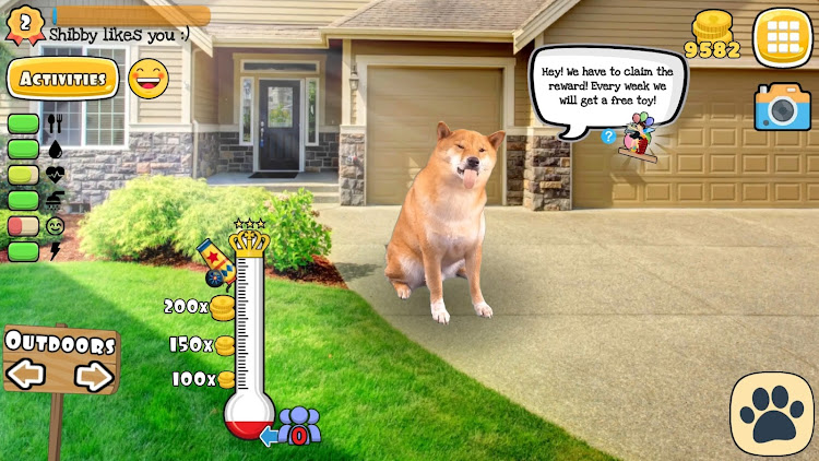 #6. Fruwee: Real Pet Dog Simulator (Android) By: Fruwee