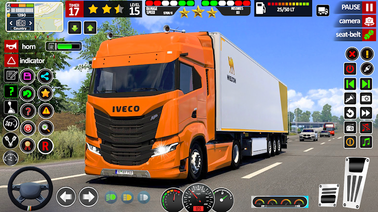 #4. Truck Game 3d: Truck Simulator (Android) By: Verx Labs