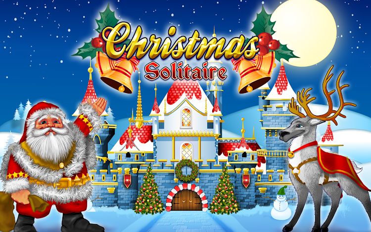 #6. Christmas Solitaire Tri-Peaks (Android) By: Glowing Eye Games Limited