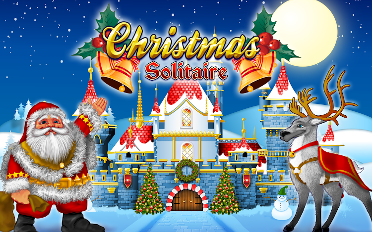 #9. Christmas Solitaire Tri-Peaks (Android) By: Glowing Eye Games Limited