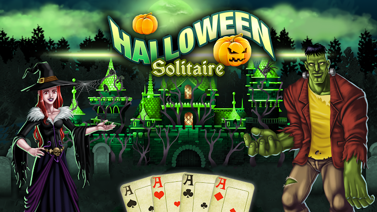 #3. Halloween Tri-peaks Solitaire (Android) By: Glowing Eye Games Limited