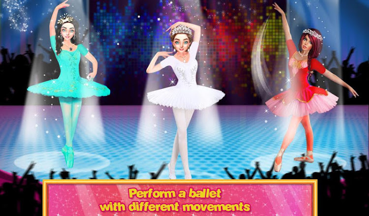 #2. Beautiful Ballerina Girl Salon (Android) By: GameSticky