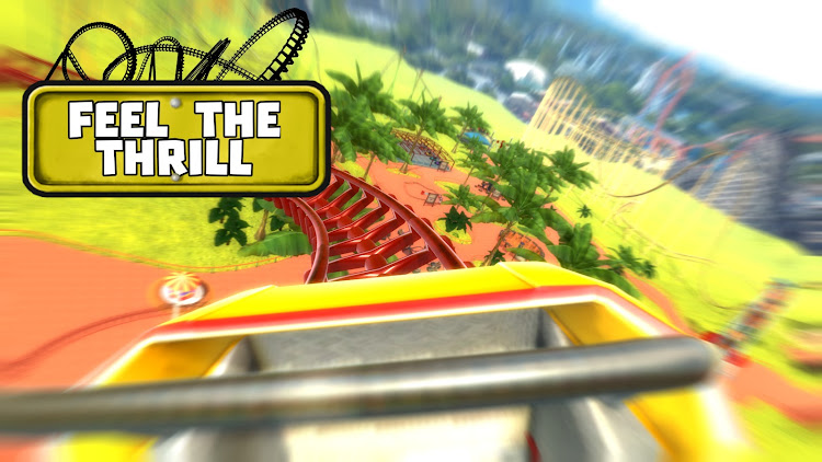 #6. VR Roller Coaster 360 (Android) By: Reality Games VR 360 Simulator