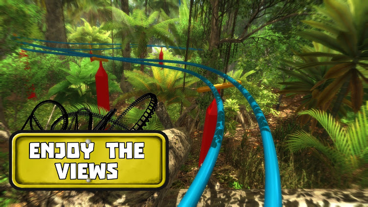 #7. VR Roller Coaster 360 (Android) By: Reality Games VR 360 Simulator