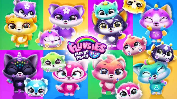 #2. Fluvsies Merge Party (Android) By: TutoTOONS