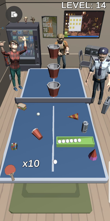 #4. PONG KING - Party 3D (Android) By: Yes Games Studio