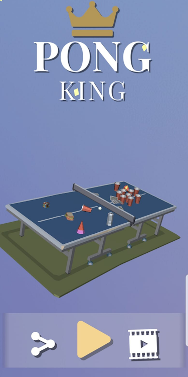 #9. PONG KING - Party 3D (Android) By: Yes Games Studio