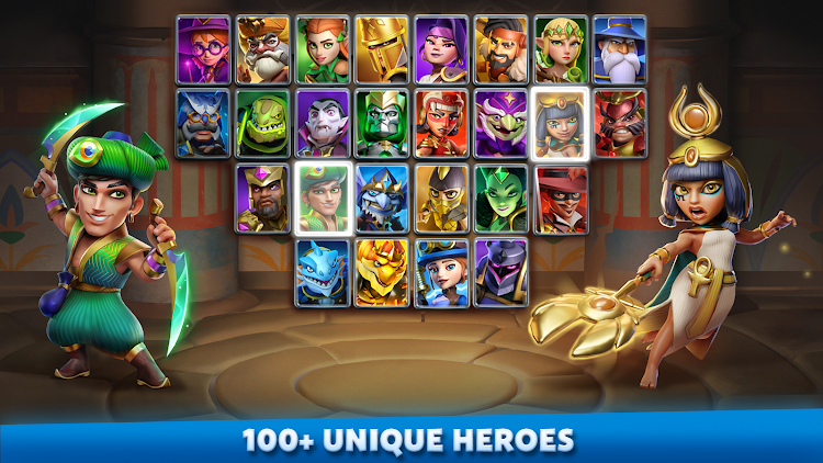 #6. Puzzle Breakers: Champions War (Android) By: RJ Games