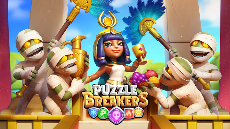 #8. Puzzle Breakers: Champions War (Android) By: RJ Games