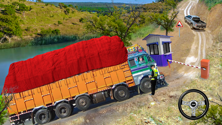 #3. Indian Cargo Truck Simulator (Android) By: Offroad Games Simulation