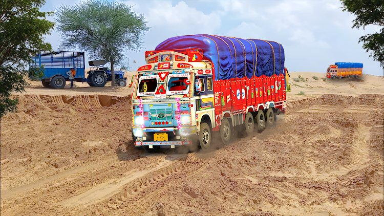 #5. Indian Cargo Truck Simulator (Android) By: Offroad Games Simulation