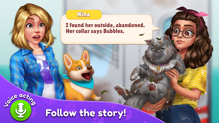 #6. Piper's Pet Cafe - Solitaire (Android) By: Tripledot Studios Limited