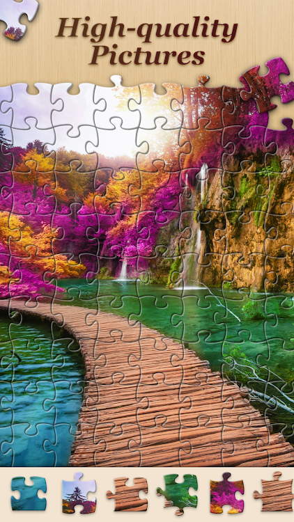 #5. Jigsawscapes® - Jigsaw Puzzles (Android) By: Oakever Games